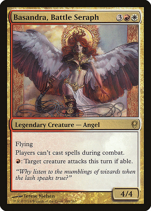 Magic the Gathering Card - Basandra, Battle Seraph - MTG Circle