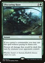 Magic the Gathering Card - Obscuring Haze - MTG Circle