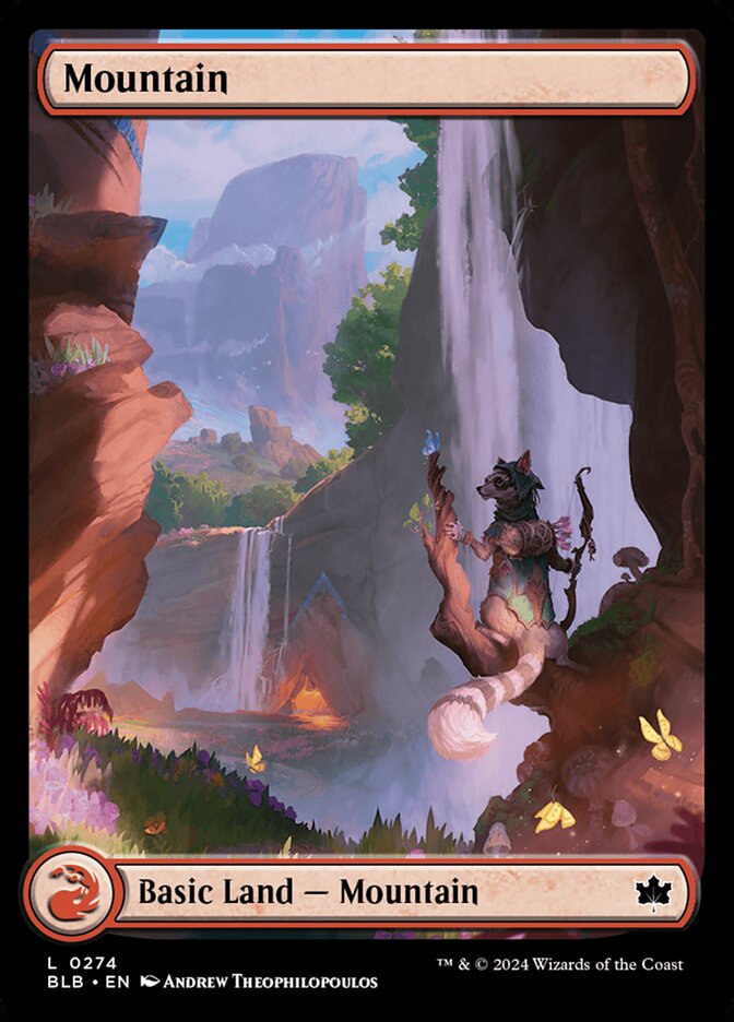 Magic the Gathering Card - Mountain - MTG Circle