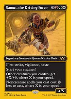 Magic the Gathering Card - Samut, the Driving Force - MTG Circle