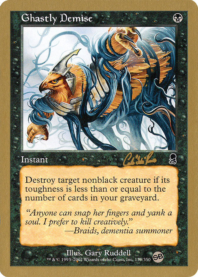 Magic the Gathering Card - Ghastly Demise - MTG Circle