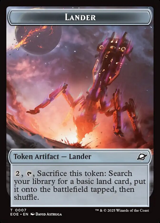 Magic the Gathering Card - Lander - MTG Circle