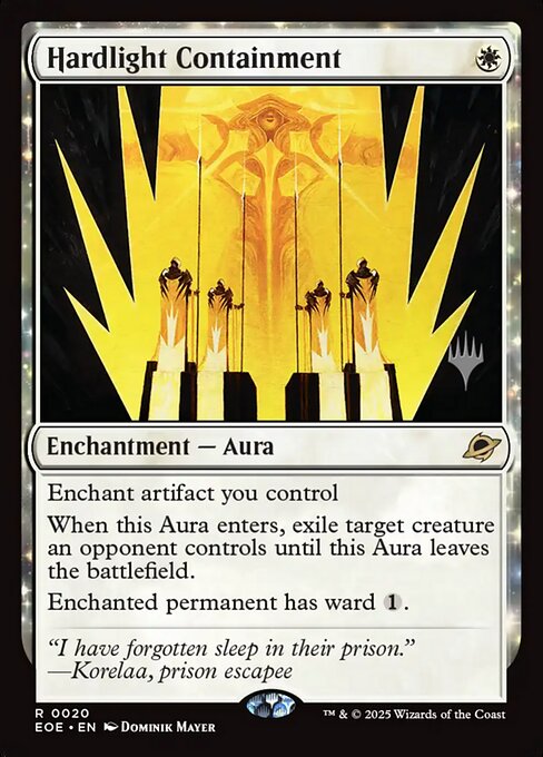 Magic the Gathering Card - Hardlight Containment - MTG Circle