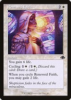 Magic the Gathering Card - Renewed Faith - MTG Circle