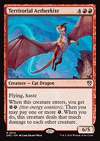 Magic the Gathering Card - Territorial Aetherkite - MTG Circle