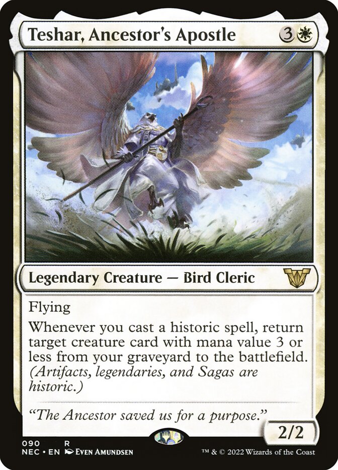 Magic the Gathering Card - Teshar, Ancestor's Apostle - MTG Circle