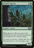 Magic the Gathering Card - Invasive Species - MTG Circle