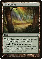 Magic the Gathering Card - Vivid Grove - MTG Circle