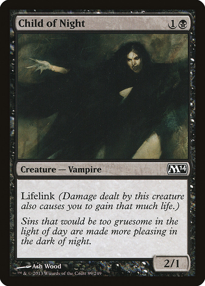 Magic the Gathering Card - Child of Night - MTG Circle