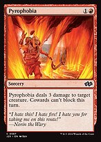 Magic the Gathering Card - Pyrophobia - MTG Circle