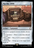 Magic the Gathering Card - Pip-Boy 3000 - MTG Circle
