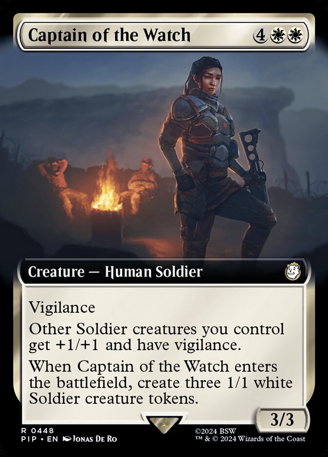 Magic the Gathering Card - Captain of the Watch - MTG Circle