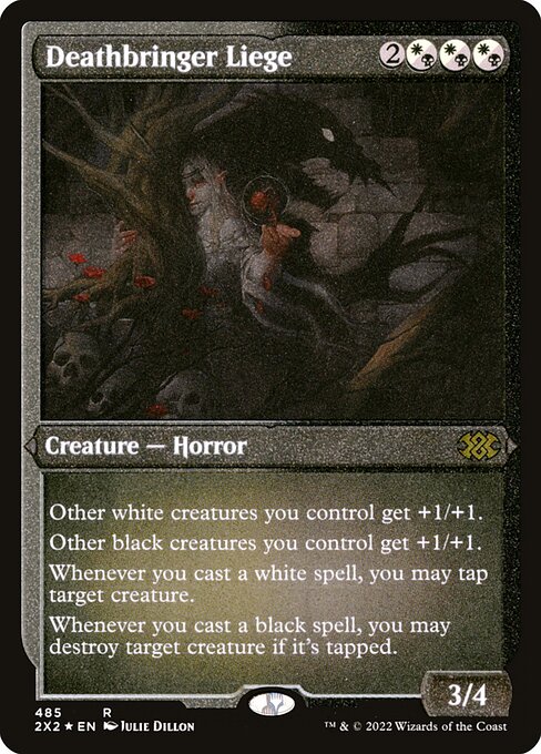 Magic the Gathering Card - Deathbringer Liege - MTG Circle