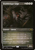 Magic the Gathering Card - Deathbringer Liege - MTG Circle