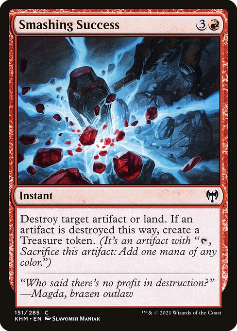Magic the Gathering Card - Smashing Success - MTG Circle