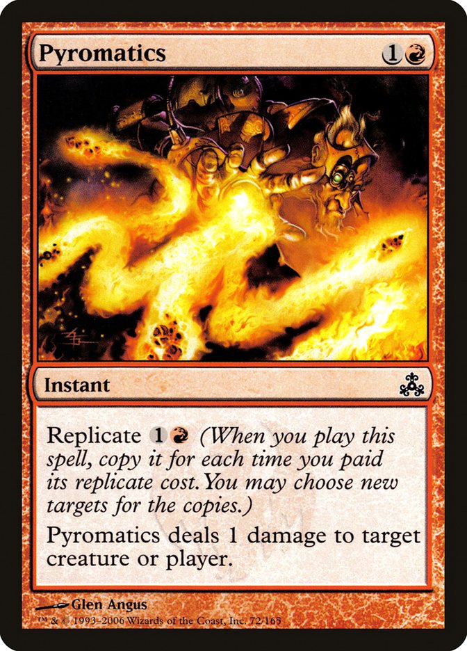 Magic the Gathering Card - Pyromatics - MTG Circle