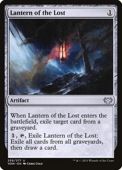 Magic the Gathering Card - Lantern of the Lost - MTG Circle