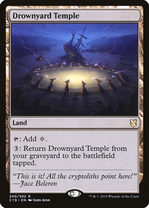 Magic the Gathering Card - Drownyard Temple - MTG Circle