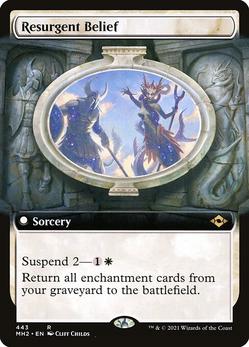Magic the Gathering Card - Resurgent Belief - MTG Circle