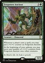 Magic the Gathering Card - Forgotten Ancient - MTG Circle