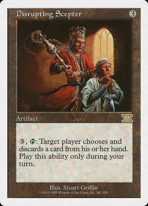Magic the Gathering Card - Disrupting Scepter - MTG Circle