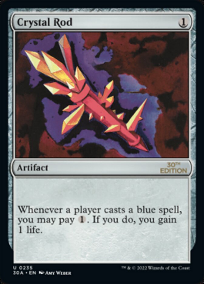 Magic the Gathering Card - Crystal Rod - MTG Circle