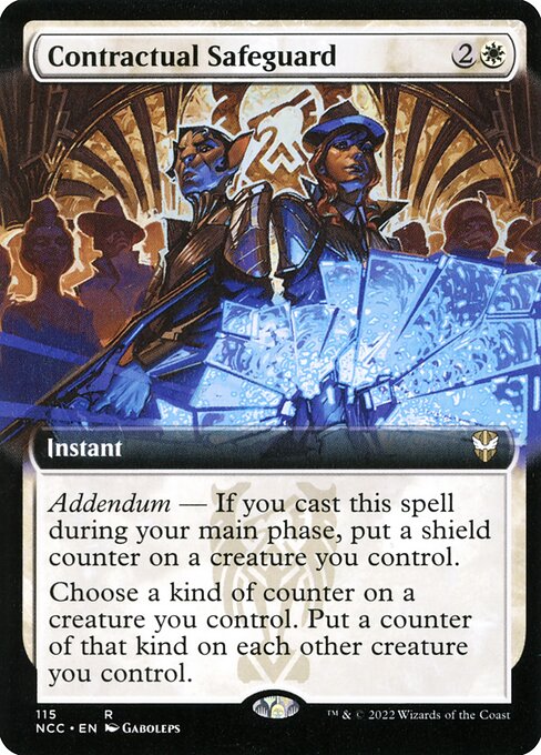 Magic the Gathering Card - Contractual Safeguard - MTG Circle