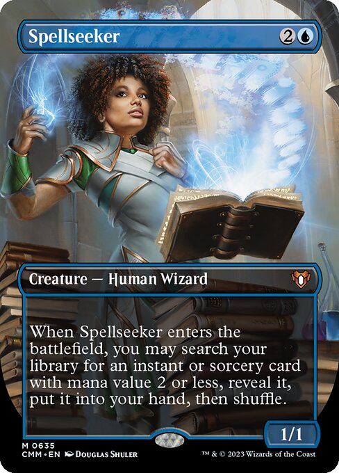 Magic the Gathering Card - Spellseeker - MTG Circle