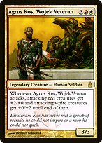 Magic the Gathering Card - Agrus Kos, Wojek Veteran - MTG Circle