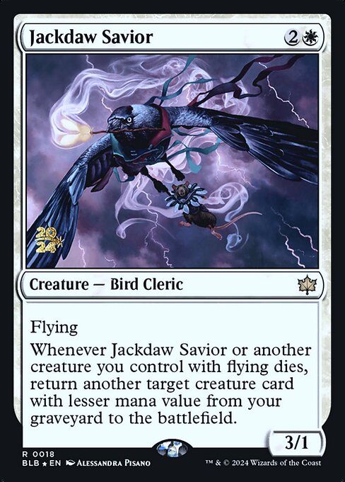 Magic the Gathering Card - Jackdaw Savior - MTG Circle