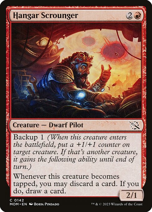 Magic the Gathering Card - Hangar Scrounger - MTG Circle