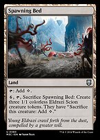 Magic the Gathering Card - Spawning Bed - MTG Circle