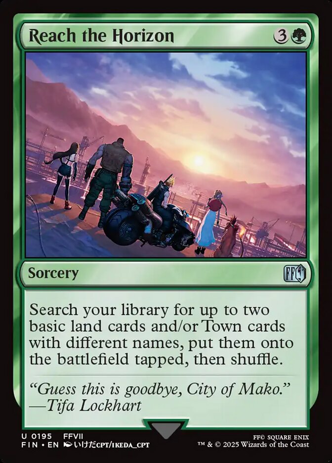 Magic the Gathering Card - Reach the Horizon - MTG Circle