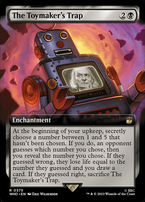 Magic the Gathering Card - The Toymaker's Trap - MTG Circle
