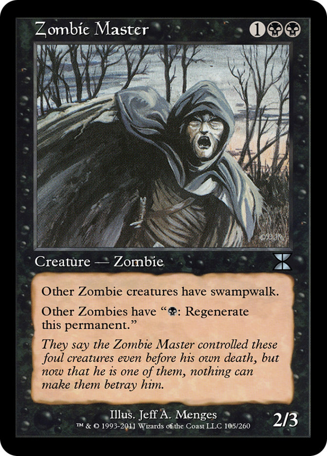 Magic the Gathering Card - Zombie Master - MTG Circle