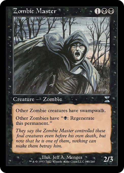 Magic the Gathering Card - Zombie Master - MTG Circle