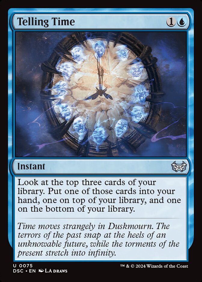 Magic the Gathering Card - Telling Time - MTG Circle