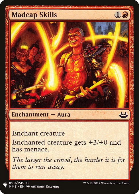 Magic the Gathering Card - Madcap Skills - MTG Circle