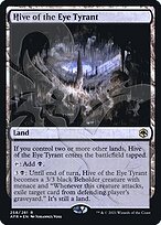 Magic the Gathering Card - Hive of the Eye Tyrant - MTG Circle