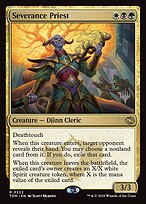 Magic the Gathering Card - Severance Priest - MTG Circle