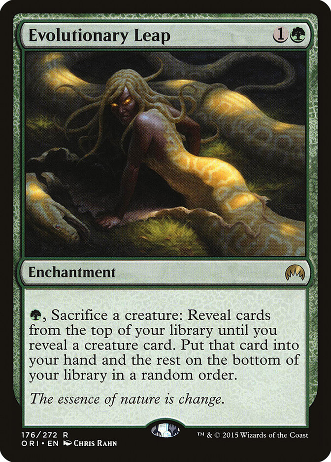 Magic the Gathering Card - Evolutionary Leap - MTG Circle