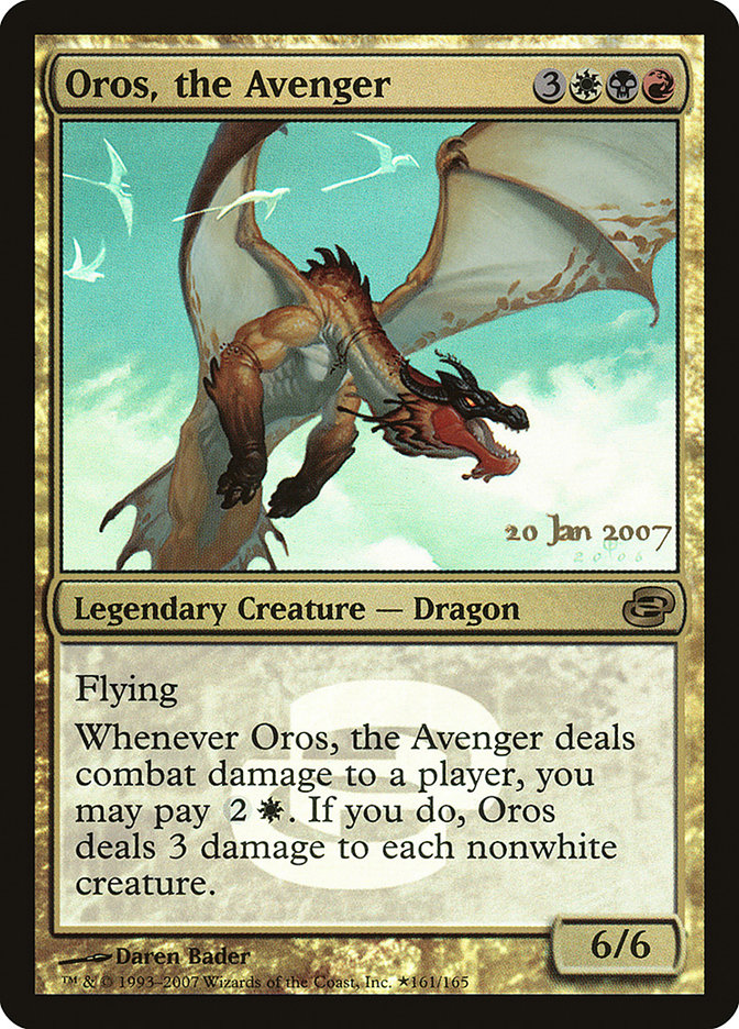 Magic the Gathering Card - Oros, the Avenger - MTG Circle