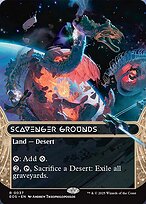 Magic the Gathering Card - Scavenger Grounds - MTG Circle