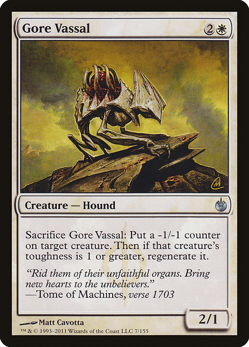 Magic the Gathering Card - Gore Vassal - MTG Circle