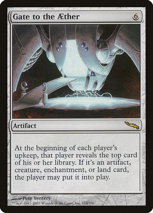 Magic the Gathering Card - Gate to the Aether - MTG Circle