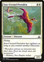Magic the Gathering Card - Sun-Crested Pterodon - MTG Circle