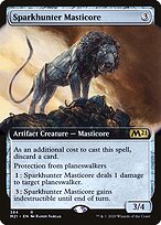 Magic the Gathering Card - Sparkhunter Masticore - MTG Circle