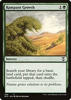 Magic the Gathering Card - Rampant Growth - MTG Circle