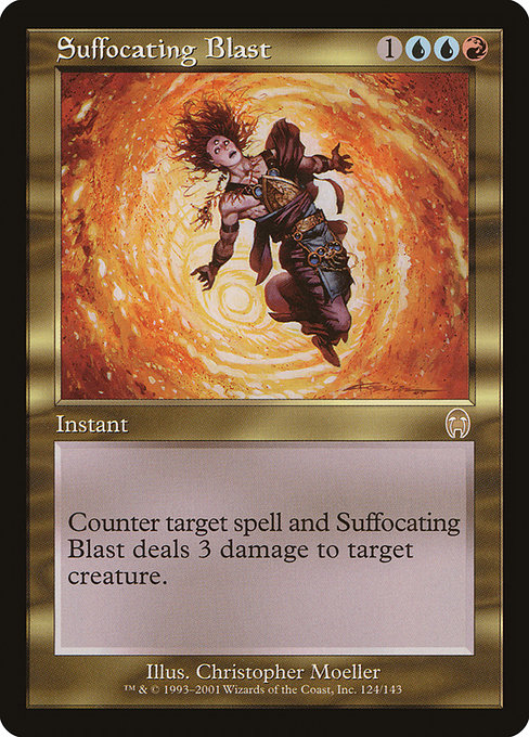 Magic the Gathering Card - Suffocating Blast - MTG Circle