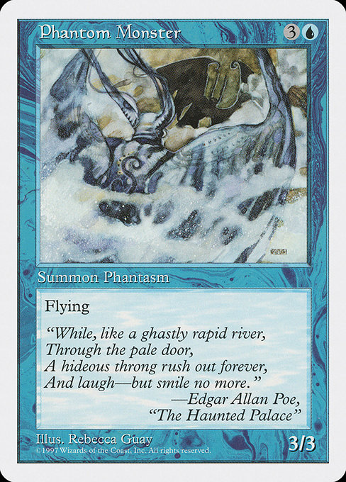Magic the Gathering Card - Phantom Monster - MTG Circle